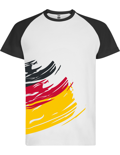 Laufshirts im Deutschlandfahnen-Design für Firmenläufe in Berlin bedrucken lassen