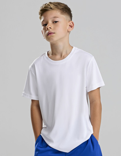 Günstige Kinder-Laufshirts in weiß 